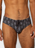 Load image into Gallery viewer, HOT + SPIKEY SWIM BRIEF