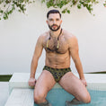 Load image into Gallery viewer, CHIPPER CHEEKS SWIM BRIEF
