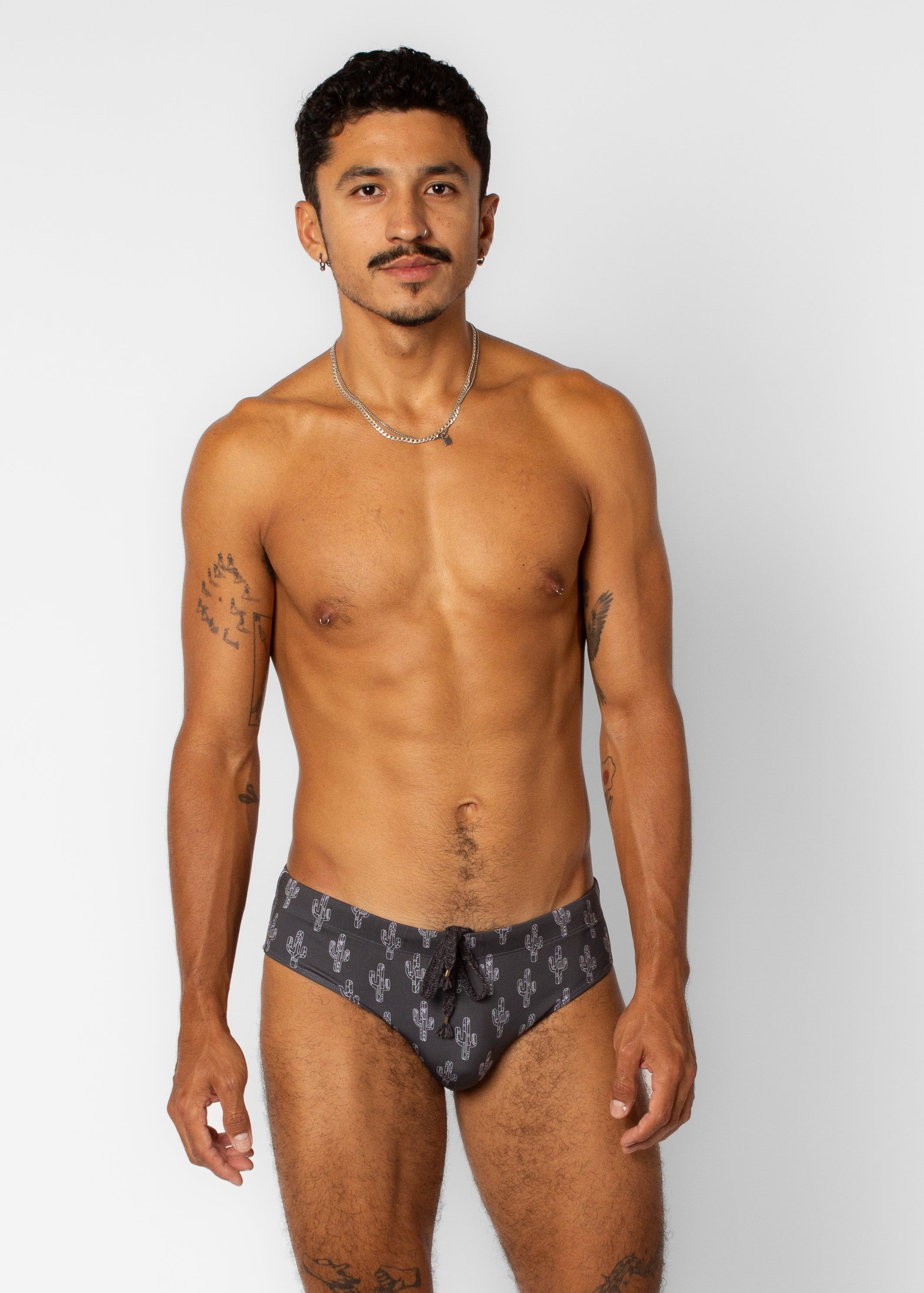 HOT + SPIKEY SWIM BRIEF