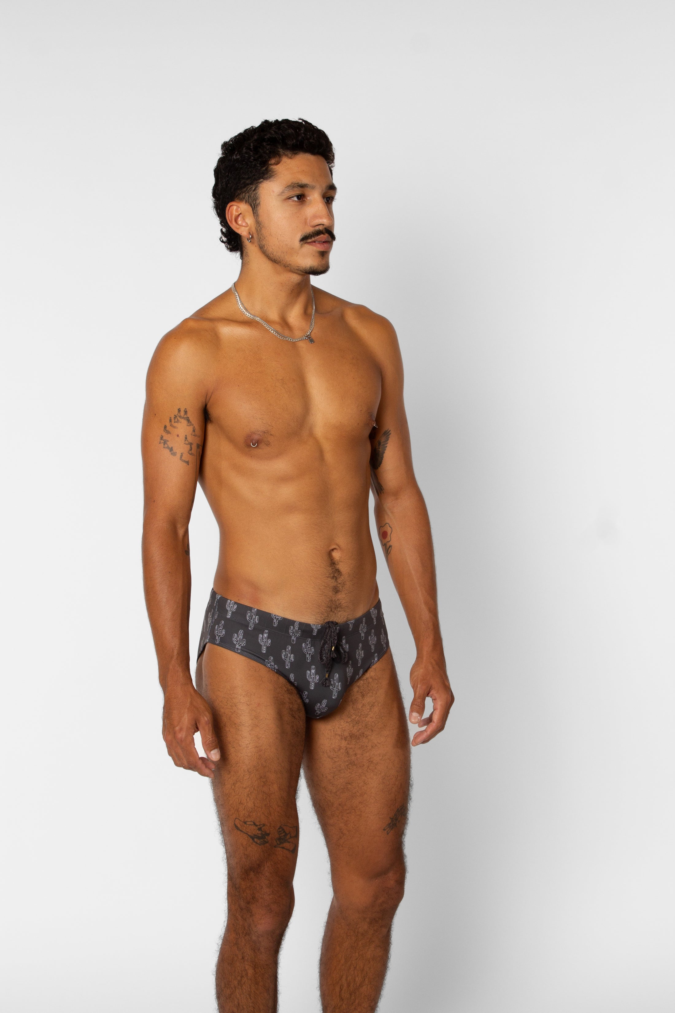 HOT + SPIKEY SWIM BRIEF